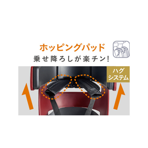 OGK技研 リアチャイルドシート グランディア プラス マットブラック 1004488RBC017DXPLUSﾏﾂﾄBK-イメージ3