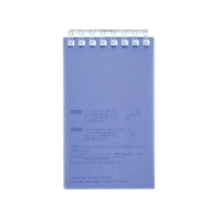 リヒトラブ オープンリングノート メモサイズ ネイビー FC076PJ-N2720-11
