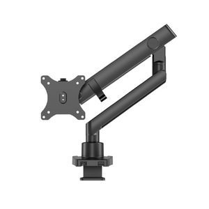 グリーンハウス 17～40インチ用液晶モニターアーム メカニカルスプリング 1画面 クランプ/グロメット式 ブラック GH-AMES1-BK-イメージ3