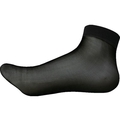 セーフラン/使い捨て靴下 黒 100足 11375 FC539UE-2455058