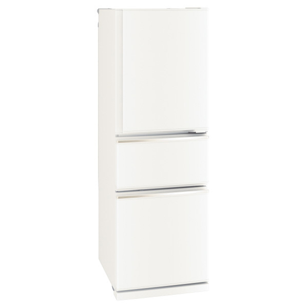 三菱 【右開き】272L 3ドア冷蔵庫 マットホワイト MR-CX27K-W 右開き 272L