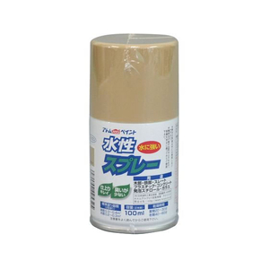 アトムサポート アトムペイント/水性スプレー 100mL アイボリー FC591SM-イメージ1