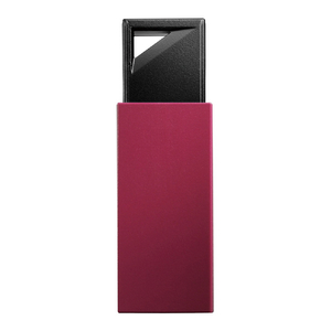I・Oデータ USB3．0/2．0対応 ノック式USBメモリー(32GB) レッド U3-PSH32G/R-イメージ2