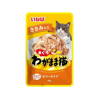 いなば わがまま猫 まぐろパウチ ささみ入り 40g FC207RW