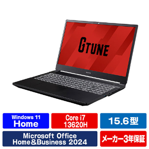 マウスコンピューター 15．6型ゲーミングノートパソコン e angle select G TUNE ブラック EDP5I7G70161TBHB-イメージ1