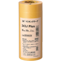 ３Ｍ マスキングテープ ２４３Ｊ Ｐｌｕｓ １８ｍｍＸ１８ｍ ７巻入り 3M マスキングテープ“243J PLUS” 243J 18
