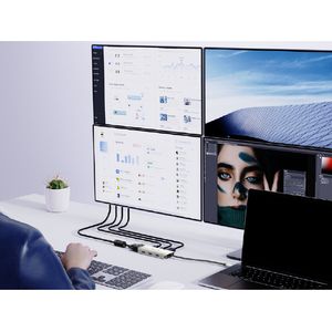 WAVLINK 7-in-1 USB-C Quad Display MSTハブ WL-UMD304-イメージ3