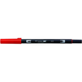 トンボ鉛筆 デュアルブラッシュペン ABT Warm Red F040103-AB-T885