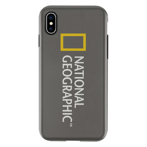National Geographic iPhone XS/X用ケース Hard Shell チタン NG12947IX-イメージ1