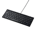 サンワサプライ 英語配列USBスリムキーボード ブラック SKB-E3UN