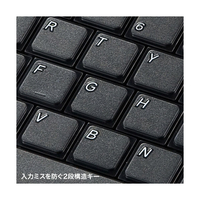 サンワサプライ SKB-E3UN 英語配列USBスリムキーボード ブラック