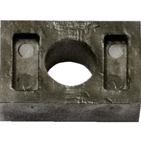 EdmoLift/ハンドリフターCZ交換用スライドブロック 40X25X20mm FCB232D-2577439