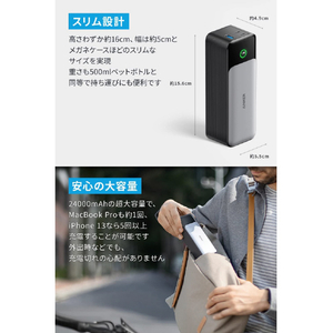 Anker Anker 737 Power Bank (PowerCore 24000) A1289N11-イメージ4