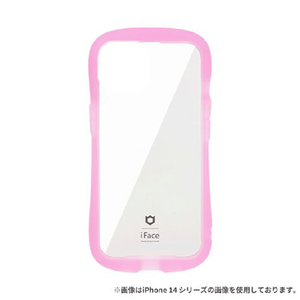 Hamee iPhone 15 Plus用ガラスケース iFace Reflection NEO クリアピンク 41-959480-イメージ1