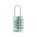 ＡＢＵＳ ナンバー可変式4段ダイヤル南京錠 145-4d 20 SI FC959ER-8362982
