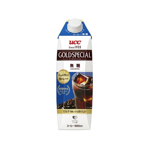 UCC UCC ゴールドスペシャル アイスコーヒー 無糖 1000ml FCU5996-イメージ1