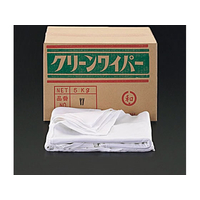 エスコ 400×400mm/5kg ウエス 特選白 FCJ552H-EA929B