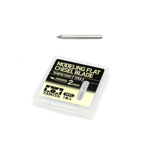 タミヤ モデリングブレード (平ノミ刃2mm) T74143ﾓﾃﾞﾘﾝｸﾞﾌﾞﾚ-ﾄﾞﾋﾗ2ﾐﾘN-イメージ1