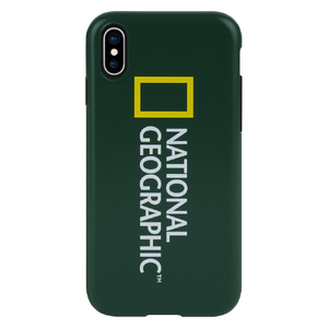 National Geographic iPhone XS/X用ケース Hard Shell グリーン NG12948IX-イメージ1