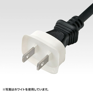 サンワサプライ プラグ安全カバー(4個入り) ブラック TAP-PSC1NBK-イメージ3