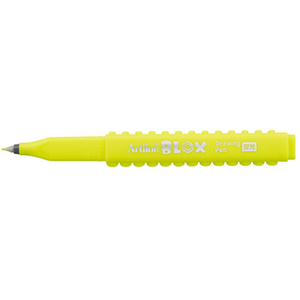 シヤチハタ BLOX水性サインペン 蛍光 イエロー FC23337-KTX-200F-Y-イメージ1