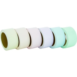 中川ケミカル パステルラインテープ 182 ピンク 50mm×12M ピンク500.11215N／25mm FC854GP-8357397-イメージ2
