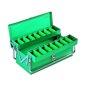 リングスター ハイクオリティボックス RSD-411グリーン RSD-411-GN リングスター 工具箱 スチール製 ハイクオリティボックス RSD-410