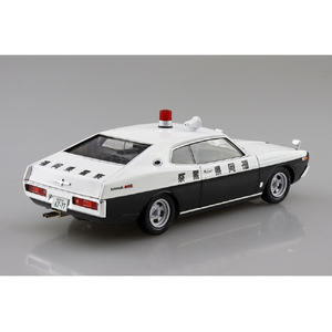 アオシマ 1/24 C130ローレルHT 捜査用パトロールカー 1/24 西部警察 No.10 ｾｲﾌﾞｹｲｻﾂ10C130ﾛ-ﾚﾙHTｿｳｻﾖｳ-イメージ2