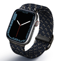ＵＮＩＱ Apple Watch 42/44/45mm用BRAIDED STRAP UNIQ ASPEN DESIGNER EDITION OBSIDIAN BLUE UNIQ-45MM-ASPDEOBLU