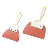 PC柄 ゴムヘラ 赤 (大) FCM6992-010286001