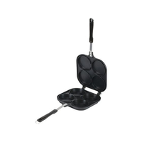 パール金属 ふっ素加工大判焼器 4穴 FC606NM-D-6537