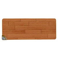 広電 足元マット フローリング調 KODEN ブラウン木目調 CWM120H-BW