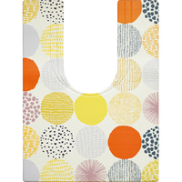 オカトー PVCトイレミミナガ80X60ドツト ドツト PVCﾄｲﾚﾐﾐﾅｶﾞ80X60ﾄﾞﾂﾄ