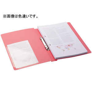 リヒトラブ リングファイル(カドロック&ツイストリング)A4タテ背幅36mm乳白 1冊 F886135-F877U-1-イメージ4