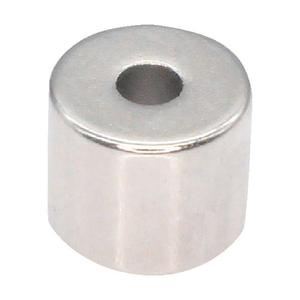 トラスコ ネオジム丸形磁石　皿ねじ穴付　外径６ＭＭ×５ＭＭ　Ｍ１．６　１個入 T06R05-M1.6-イメージ2