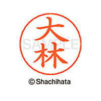 シヤチハタ ネームペン用ネーム シルバー 既製 大林 FC46290-X-GPS-0519