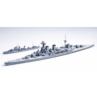 タミヤ 1/700 イギリス海軍 巡洋戦艦フッド･E級駆逐艦 北大西洋追撃作戦 1/700 ウォーターラインシリーズ ﾀﾐﾔWL31806ﾌﾂﾄﾞEｷﾕｳN