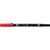 トンボ鉛筆 デュアルブラッシュペン ABT Red F040105-AB-T905-イメージ1