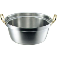 中尾アルミ製作所 キングデンジ 料理鍋 目盛付 42cm FC780LM-4825300