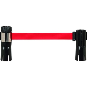 中発販売 バリアリールMAX (コーンタイプ) ベルト赤 6m 赤無地5060.5 FC194HL-1951311-イメージ1