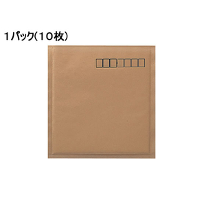 コクヨ 小包封筒 エアークッションタイプ クラフト CD用 10枚 1パック(10枚) F295699-ﾎﾌ-124-イメージ1