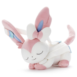 タカラトミー ポケットモンスター ポケモン/すやすやフレンド/ぬいぐるみS ニンフィア ﾎﾟｹﾓﾝｽﾔﾌﾚﾇｲｸﾞﾙﾐSﾆﾝﾌｲｱ-イメージ2