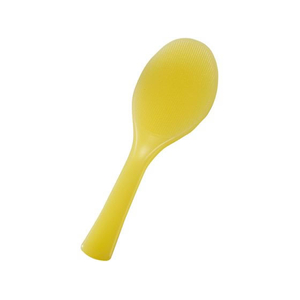 花井化成 魔法のしゃもじ スケルトン 溝付 イエロー 20.5cm抗菌 FC241LB-0809200-イメージ1