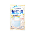 ユニ・チャーム 超快適マスク敏感肌ごこち ふつうサイズ 白 6枚 FCD754M