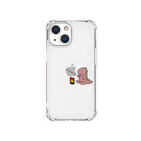 AKAN iPhone 13 mini用ソフトタフケース たき火 ピンク AK20949I13MN