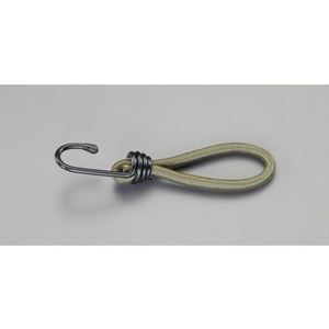 エスコ バンジーコード フック付 10本 8×146mm FCY1777-EA628WH-40A-イメージ1