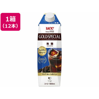 UCC UCC ゴールドスペシャル アイスコーヒー 無糖 1000ml×12本 FCU5997
