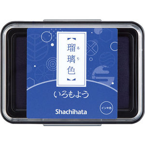 シヤチハタ いろもよう 瑠璃色 FC53520-HAC-1-B-イメージ1