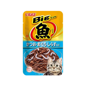 いなば Bigマルウオ かつお・まぐろしらす入り 80g FC210RW-イメージ1