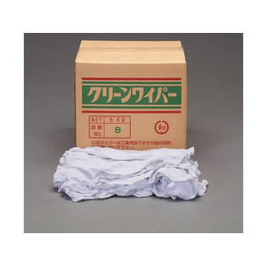 エスコ 400×400mm/5kg ウエス 綿 FCJ554H-EA929BC-イメージ1